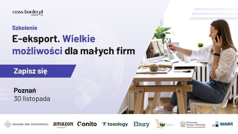 Krajowa Izba Gospodarcza i Amazon zapraszają na szkolenie o e-eksporcie w Poznaniu